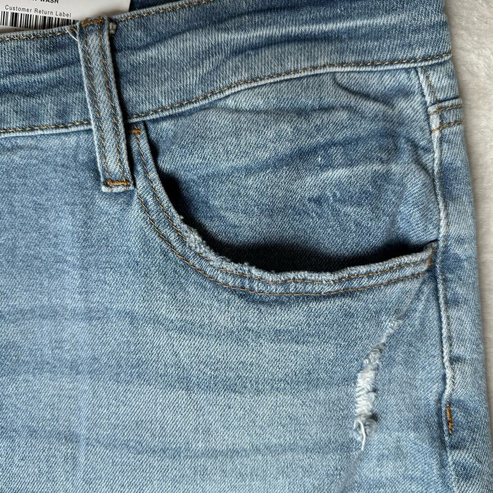 And Now This NEW Womens Jeans Plus Sz 20W Blue Stretch High Rise Straight Leg - Picture 7 of 16